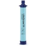 LifeStraw Personal Water Filter for Hiking, Camping, Travel, and Emergency Preparedness, 1 Pack, Blue LSPHF010