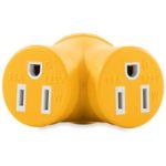 Camco 30 amps RV Generator Outlet Adapter 3 Prong 55433