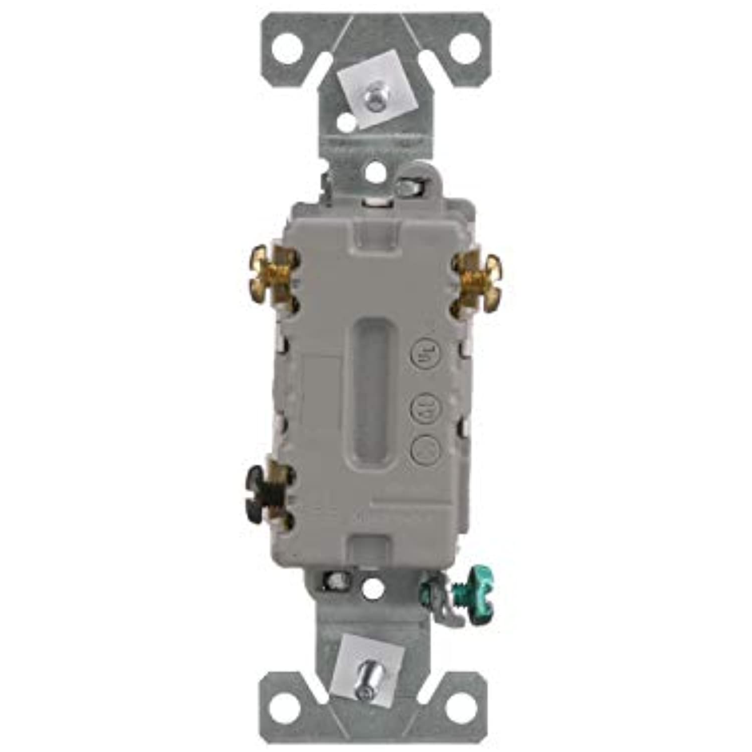 EATON Wiring CSB115STW-SP-L 15-Amp, 120/277-Volt/AC Commercial Specification Grade Single Pole AC Toggle Switch, White - Image 4