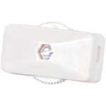 EATON Wiring BP410W-SP-L 3-Amp, 120-Volt Feed-Through Cord Switch, White