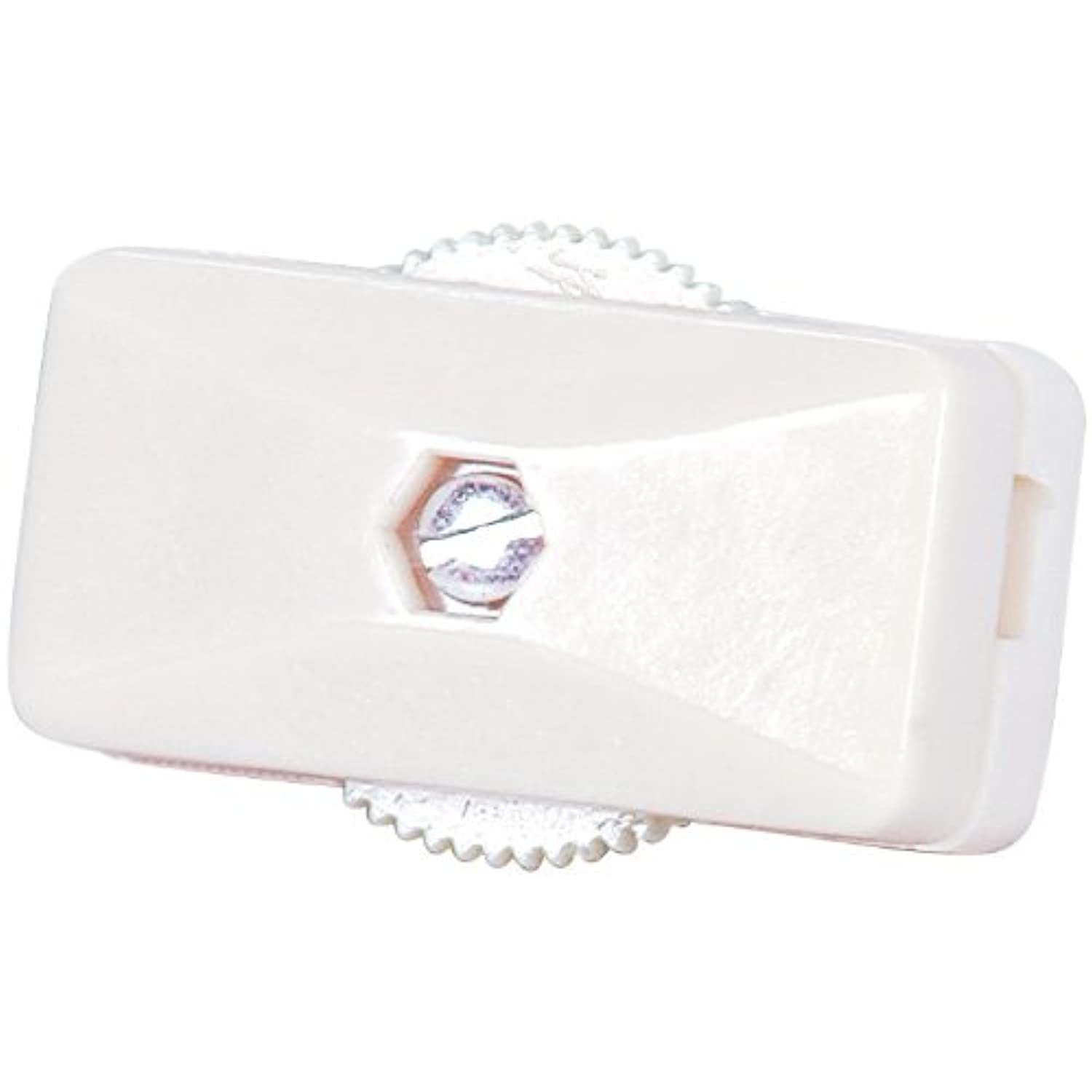 EATON Wiring BP410W-SP-L 3-Amp, 120-Volt Feed-Through Cord Switch, White