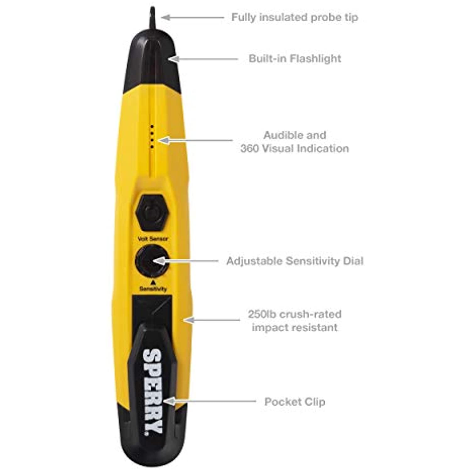 Sperry 12-1000 VAC Voltage Detector VD6509 - Image 5