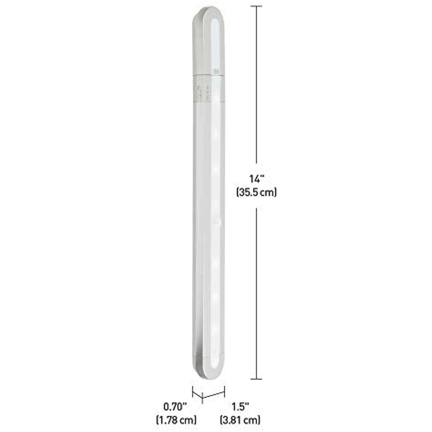 Globe Electric Disinfecting Germicidal Light 13.98 in. L White Battery Powered LED UV-C Disinfectant 26180 - Image 4