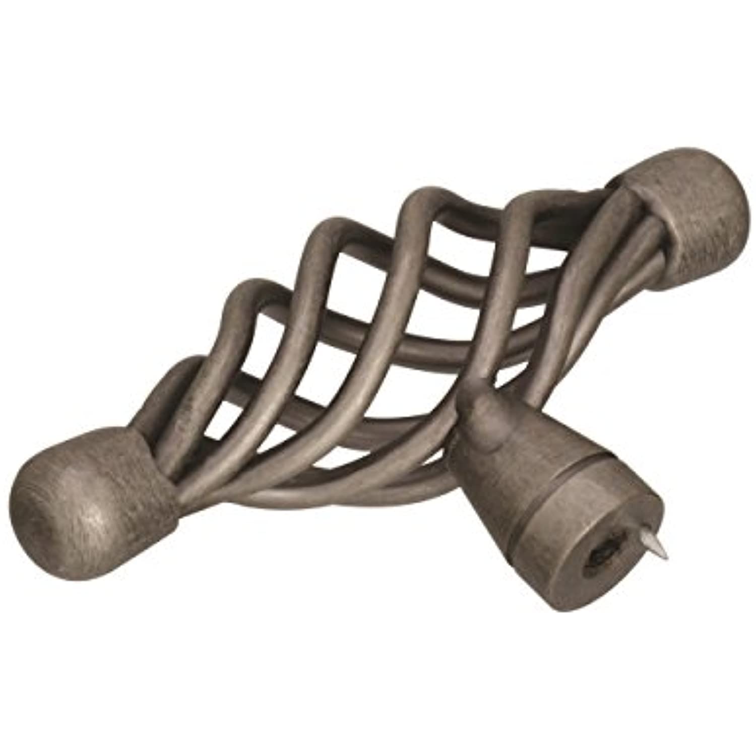 Amerock Village Classics T Cabinet Knob 2-3/4 in. D 1-1/2 in. Weathered Nickel 1 pk BP19321WN - Image 4