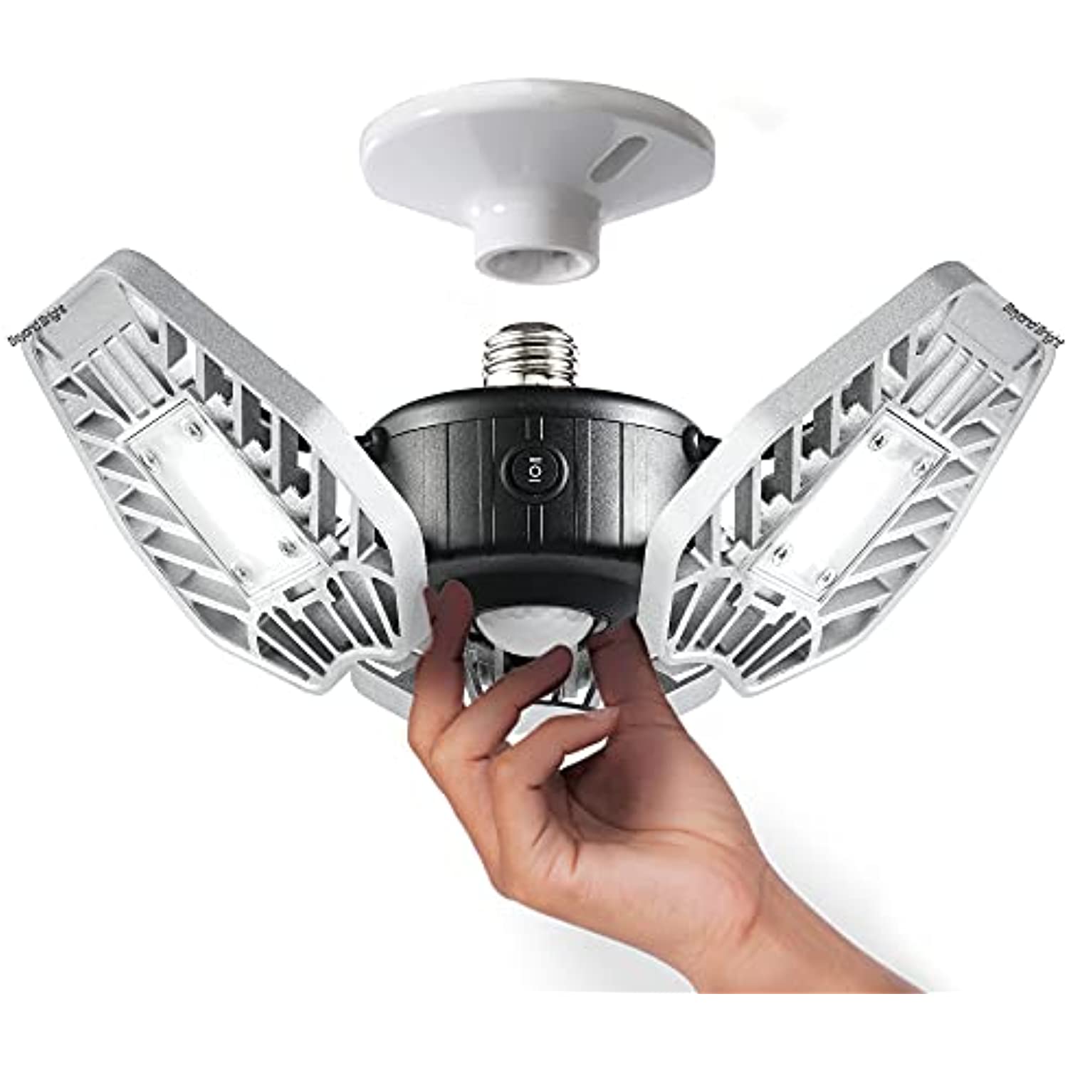 Ontel Beyond Bright Ultra LED Ultra-Bright Motion Activated Garage Light BEBRPRO-MC4 - Image 3