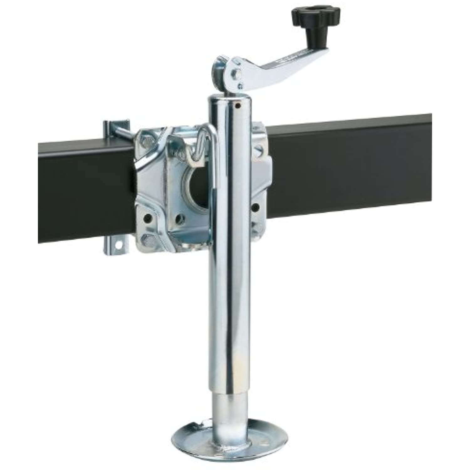 Reese Towpower Trailer Swivel Mount Jack, Chrome 74413