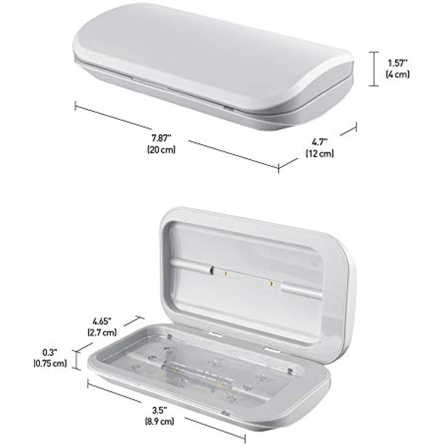 Globe Electric UV-C Light Cell Phone Disinfection Box 60057 - Image 5