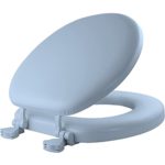 Bemis Round Sky Blue Soft Toilet Seat 15EC 034