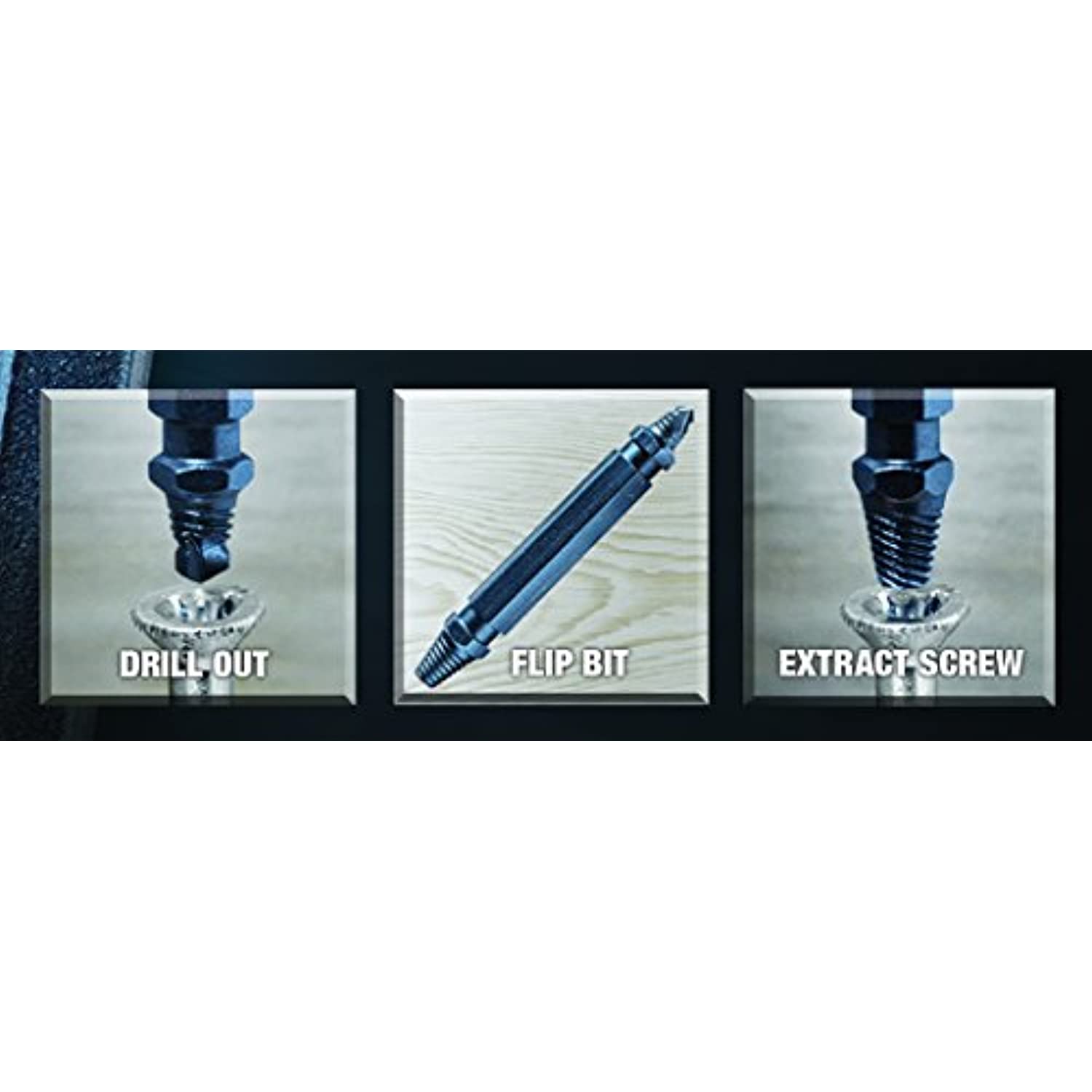 Century Drill & Tool #2 S Steel Double-Ended Screw Extractor 73422 - Image 2