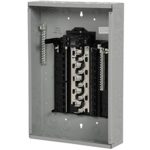 Siemens SN Series 100 Amp Space 20-Circuit Main Breaker Plug-On Neutral Load Center Indoor, Grey SN2020B1100