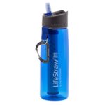 LifeStraw 22 oz Blue BPA Free Filtered Water Bottle LSG201BL09
