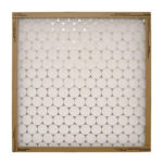 AAF Flanders EZ Flow Fiberglass Air Filter Cardboard Metal Frame Flat Panel 16 W X 20 H In. 10155.011620 (Pack Of 12)
