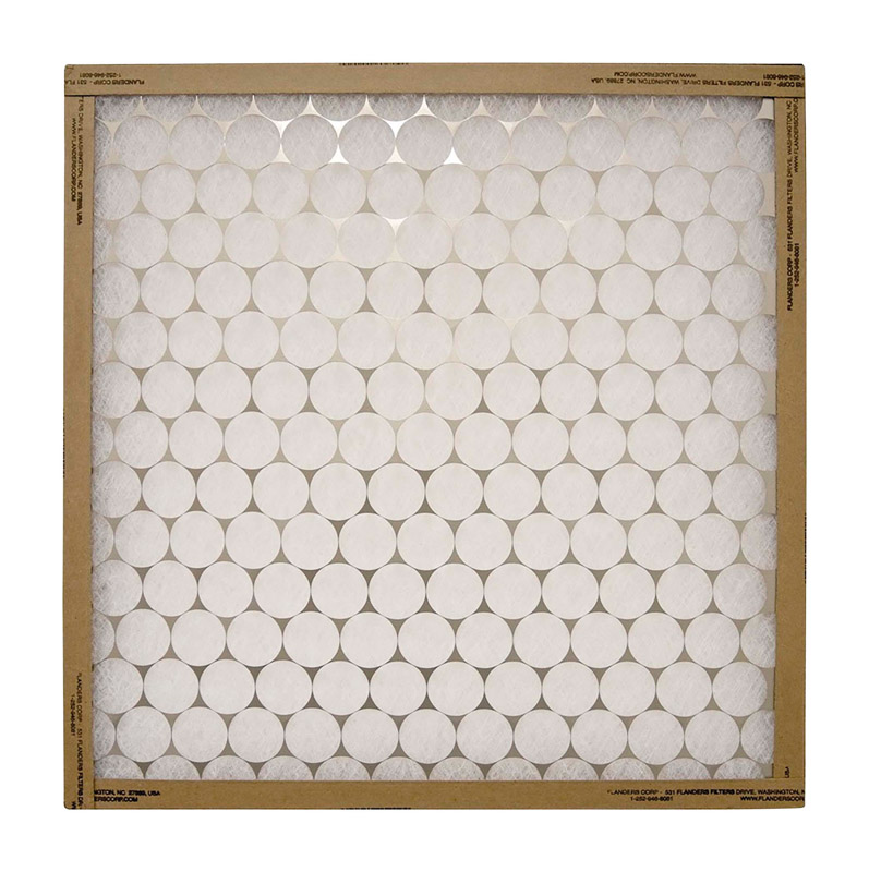 AAF Flanders EZ Flow Fiberglass Air Filter Cardboard Metal Frame Flat Panel 16 W X 20 H In. 10155.011620 (Pack Of 12)
