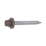 Grip-Rite Pro-Twist No. 9 Sizes S X 1-1/2 in. L Hex Hex Head Sheet Metal Screws 1 lb Brown NHWNW91121BRN