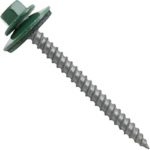 Grip-Rite Pro-Twist No. 9 Sizes S X 1-1/2 in. L Hex Hex Head Sheet Metal Screws 1 lb Green NHWNW91121GRN