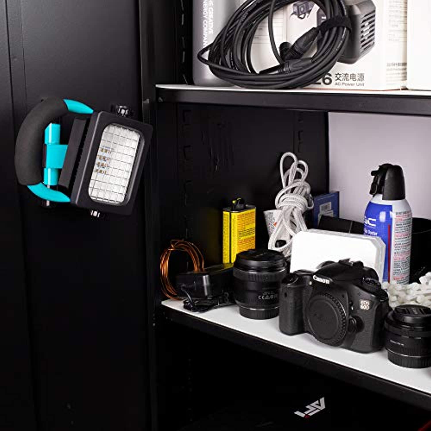 Globe Electric LED Rechargeable Stand (H or Scissor) Work Light 66466 - Image 7