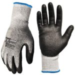 Grease Monkey XL Sandy Nitrile Cut Resistant Black/Gray Dipped Gloves 25563-26