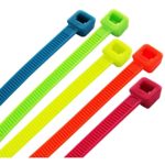 Steel Grip 8 in. L Assorted Cable Tie 100 pk 75S-200-8-MUC