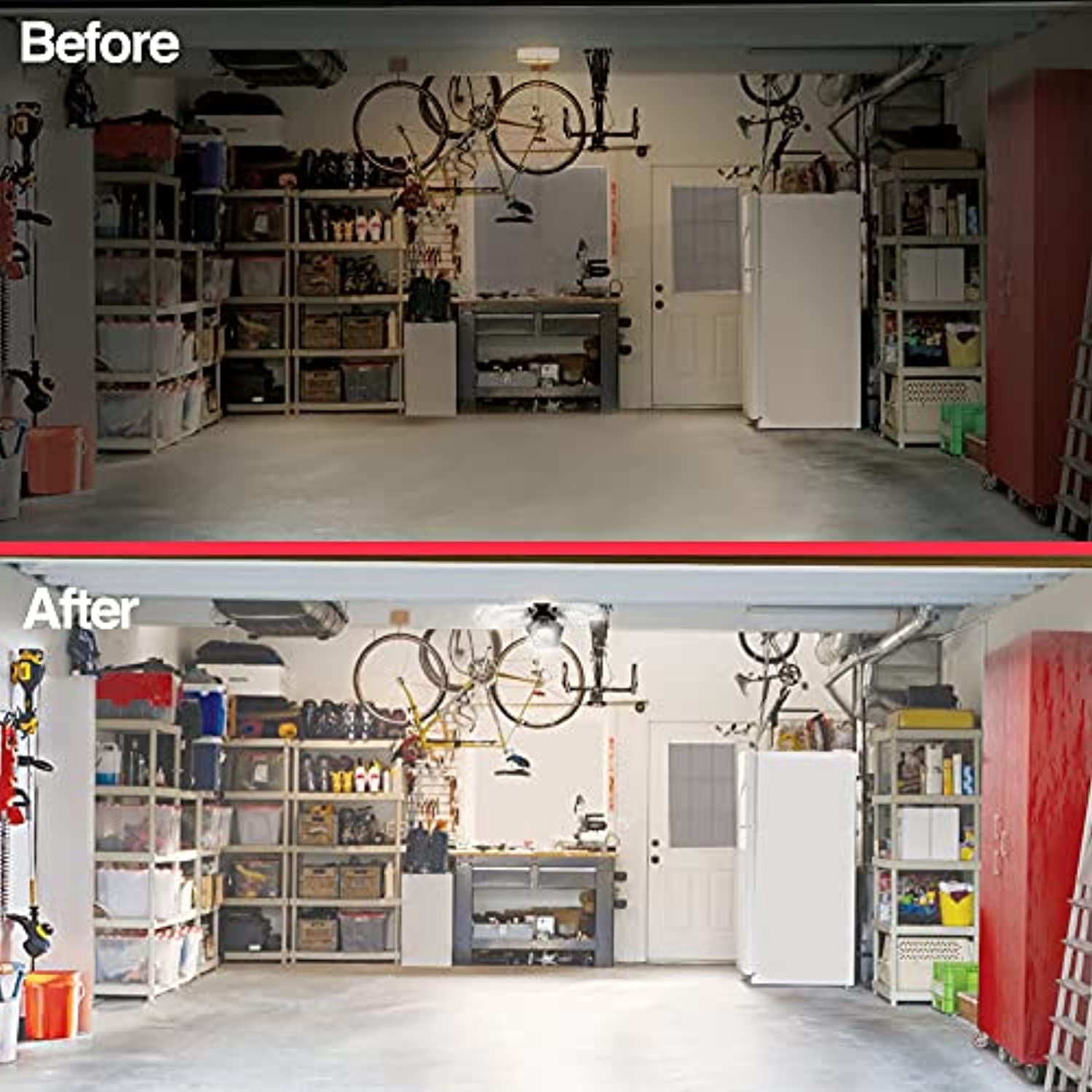 Ontel Beyond Bright Ultra LED Ultra-Bright Motion Activated Garage Light BEBRPRO-MC4 - Image 2