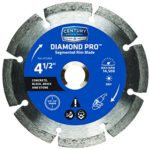 Century Drill and Tool 4-1/2" Diamond Segmented Rim Blade 75454