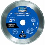 Century Drill & Tool Diamond Pro 4-1/2" Continuous Rim Diamond Saw Blade 75457