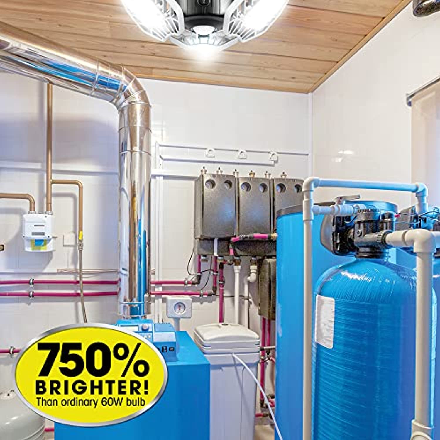 Ontel Beyond Bright Ultra LED Ultra-Bright Motion Activated Garage Light BEBRPRO-MC4 - Image 6