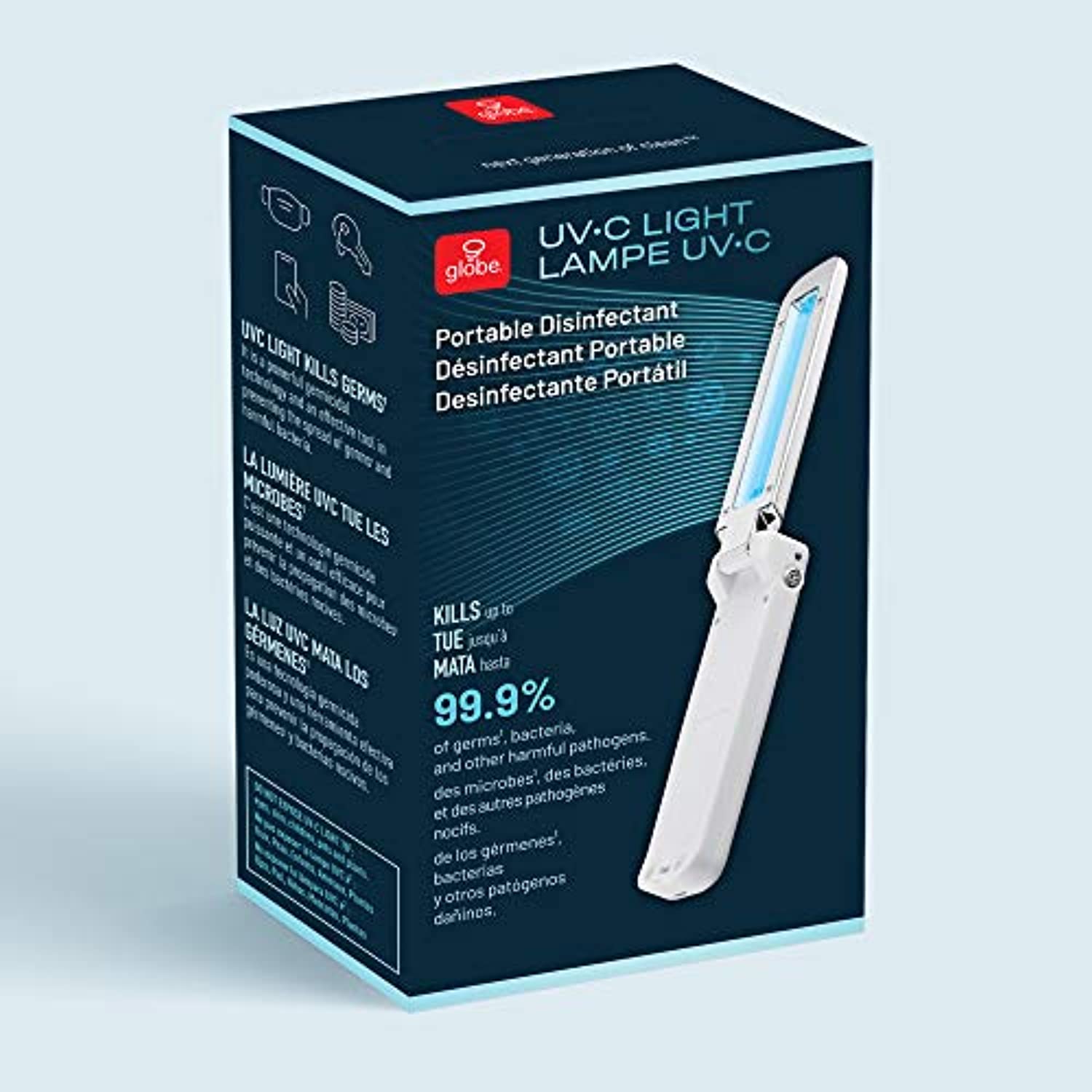 Globe Electric Tube 1-Pin Disinfection Wand White 2.5 Watt Equivalence 66461 - Image 9