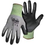Boss Blade Defender Unisex Indoor/Outdoor Gloves Black/Gray LARGE 7001L