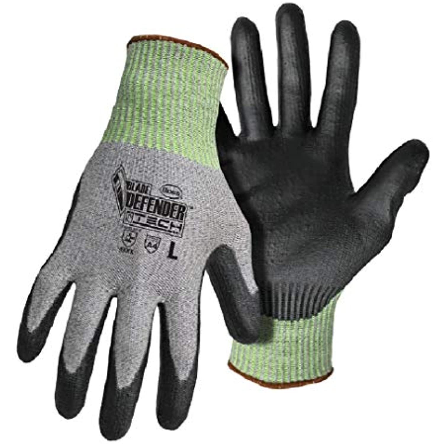 Boss Blade Defender Unisex Indoor/Outdoor Gloves Black/Gray XL 7001X