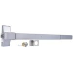Brinks Gray Aluminum Commercial Exit Device