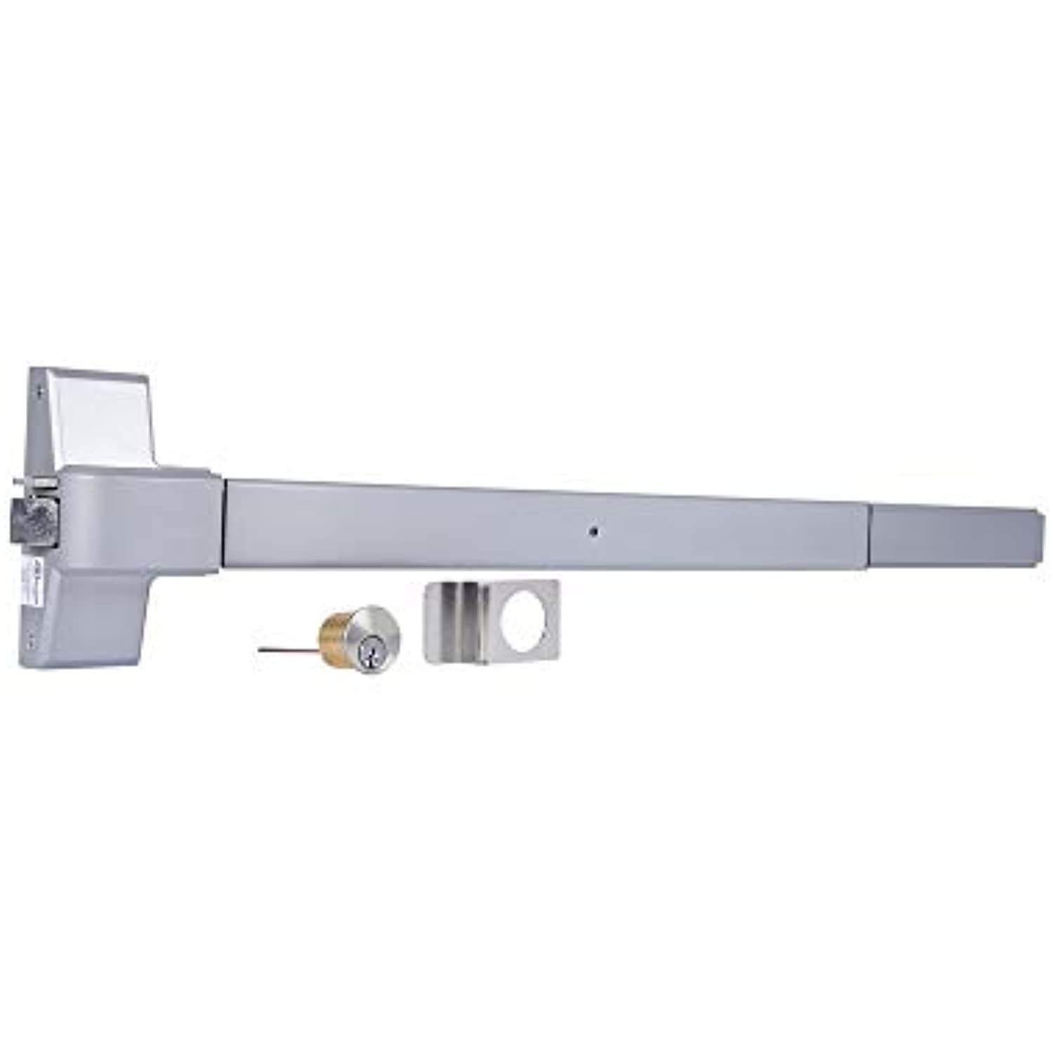 Brinks Gray Aluminum Commercial Exit Device