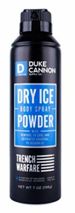Duke Cannon Dry Ice Body Powder Spray 7 oz.