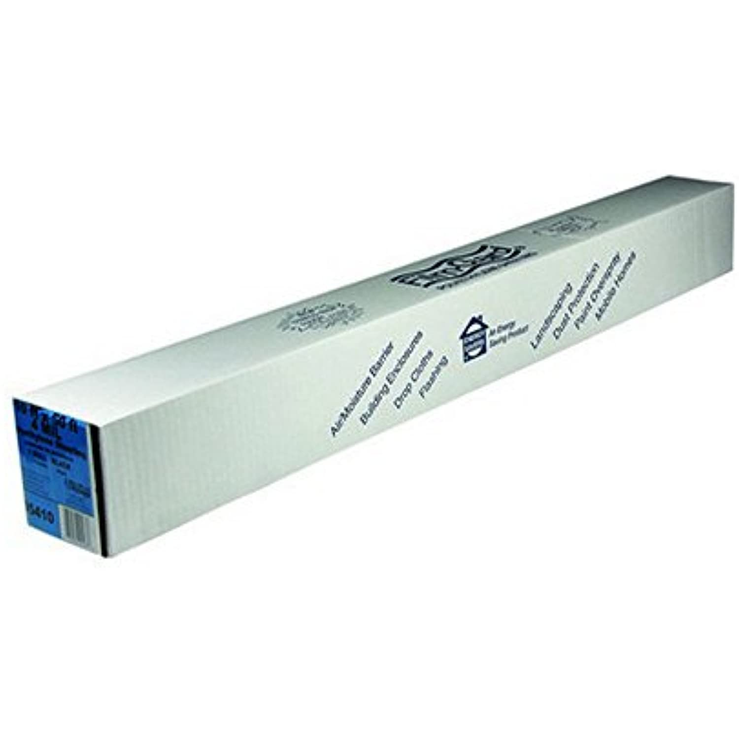 Film-Gard Plastic Sheeting 4 mil T X 10 ft. W X 50 ft. L Polyethylene Black