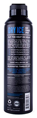 Duke Cannon Dry Ice Body Powder Spray 7 oz. - Image 3