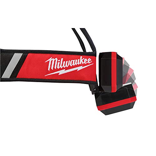 Milwaukee 600 lm Black/Red LED Head Lamp - Image 6