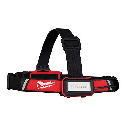 Milwaukee 600 lm Black/Red LED Head Lamp - Image 4