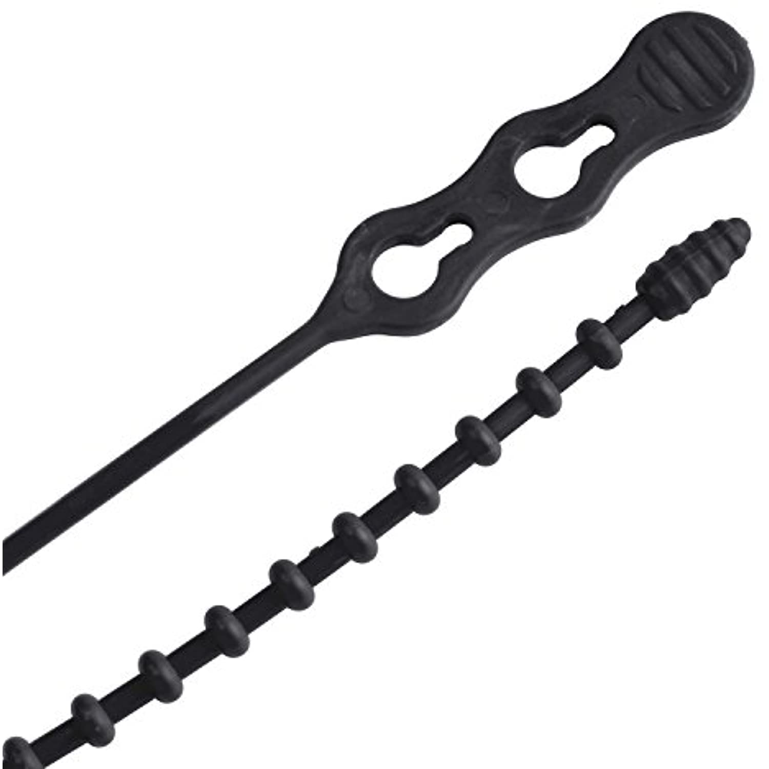 Gardner Bender 8 in. L Black Beaded Cable Tie 15 pk - Image 2