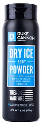 Duke Cannon Dry Ice Body Powder 6 oz