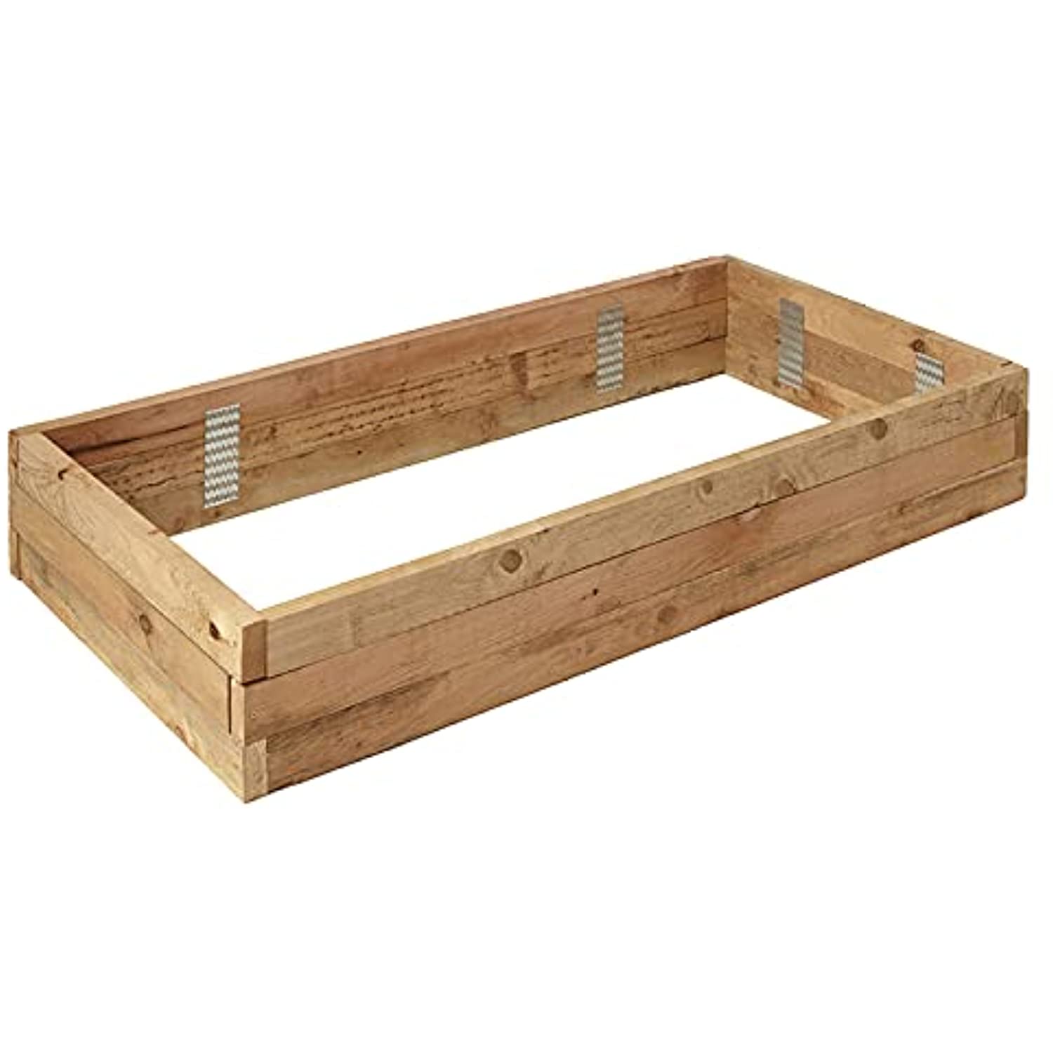 Outdoor Essentials 11 in. H X 72 in. W X 36 in. D Wood Garden Bed Natural