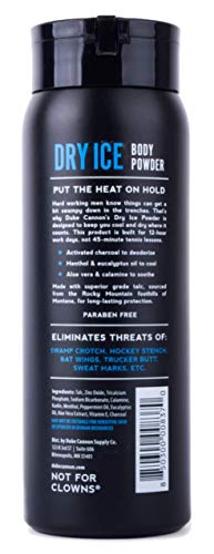 Duke Cannon Dry Ice Body Powder 6 oz - Image 3
