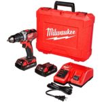 Milwaukee M18 18 V 1/2 in. Brushed Cordless Compact Drill Kit (Battery & Charger)